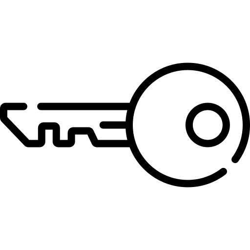 Key passkey password pass icon