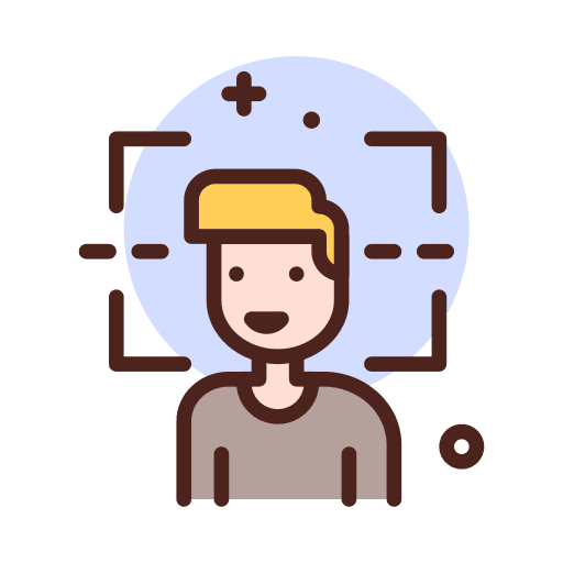 Face recognition security code face recognition security icon Face recognition security code face recognition security icon