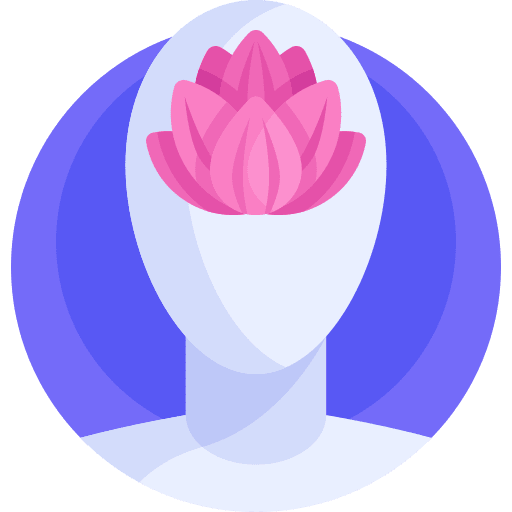 Mindfulness wellness lotus mindfulness icon
