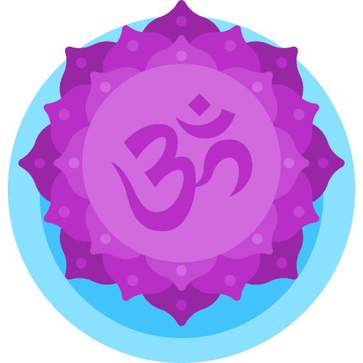 Sahasrara wellness symbol meditation icon Sahasrara wellness symbol meditation icon