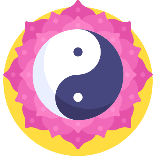 Yin yang religion signs taoism icon Yin yang religion signs taoism icon