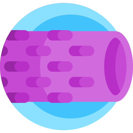 Foam roller tools and utensils foam roller foam icon Foam roller tools and utensils foam roller foam icon