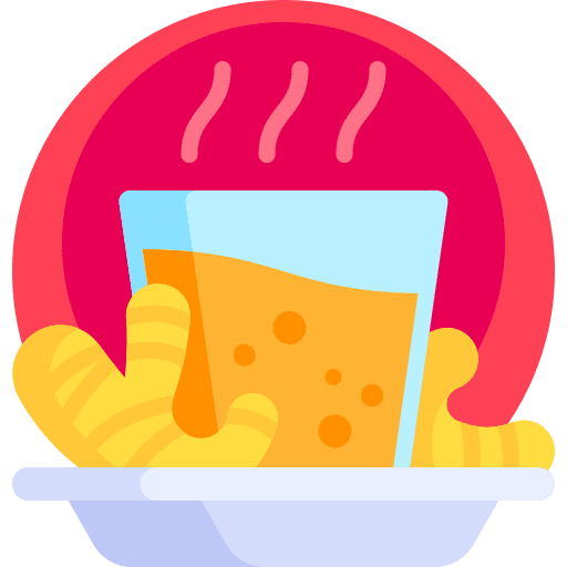 Ginger tea hot drink ginger tea mug icon Ginger tea hot drink ginger tea mug icon