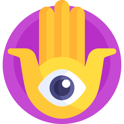 Hamsa spiritual protection faith icon Hamsa spiritual protection faith icon