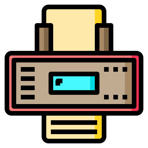 Printer printer paper print icon Printer printer paper print icon
