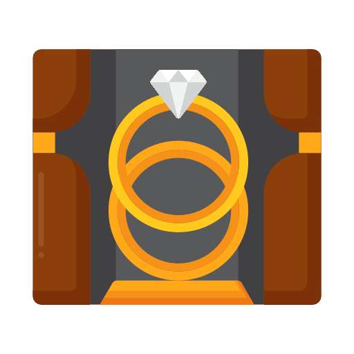 Show fashion rings wedding icon