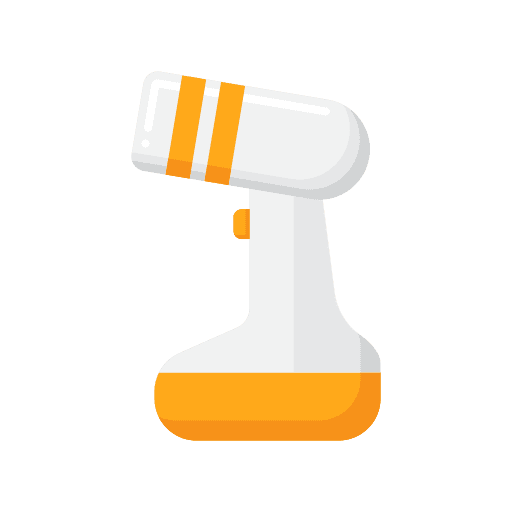 Steamer clothes laundry service steam icon