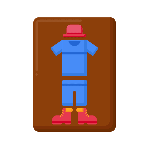 Panel clothing panel garment icon