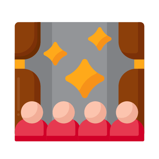 Event show entertainment user icon