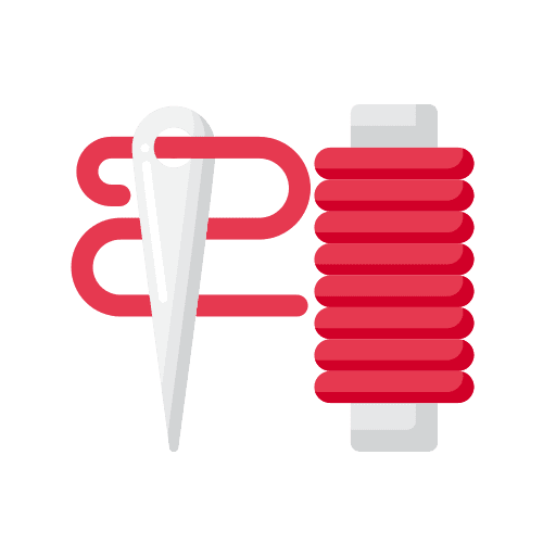Needle handcraft hobbies and free time needle icon
