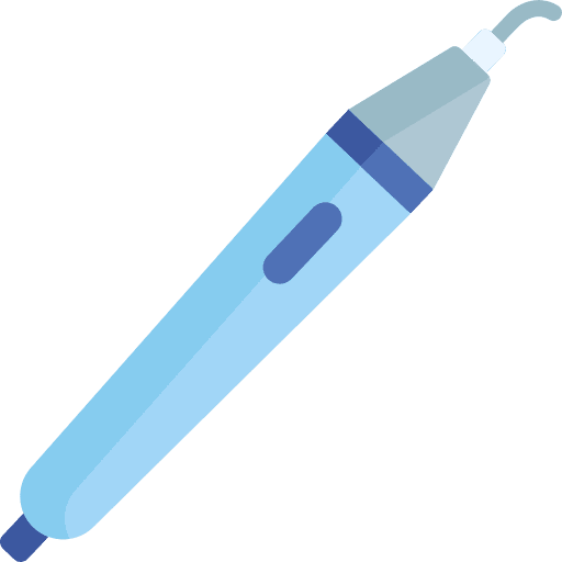 Scaler dental tools and utensils healthcare and medical icon