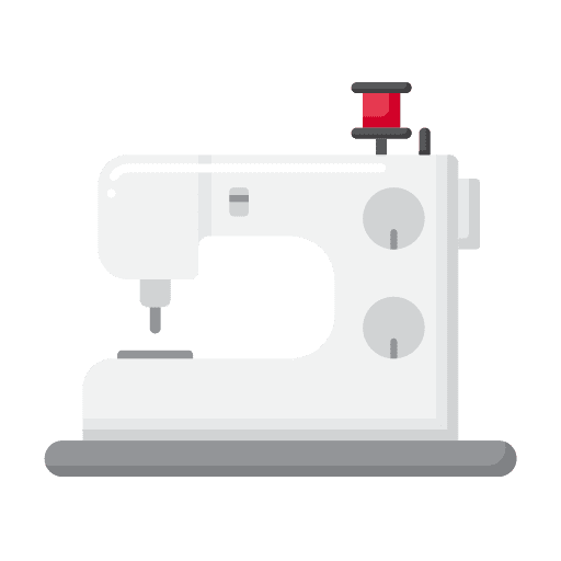 Sewing machine atelier sewing machine fashion icon