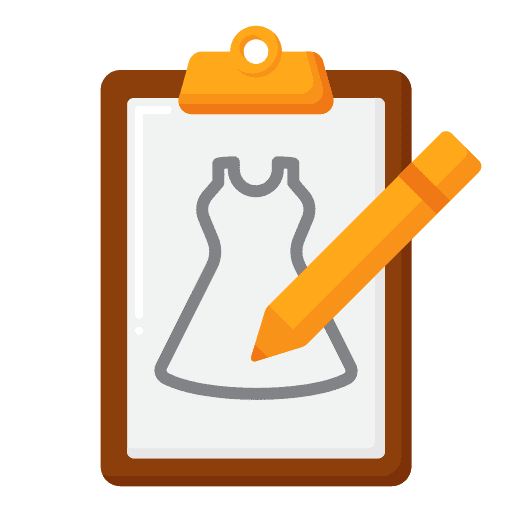 Sketch sketch garment handcraft icon
