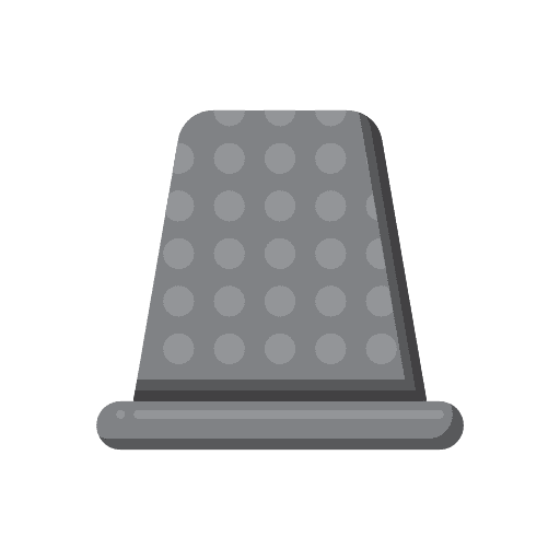Thimble sewing thimble hobbies and free time icon