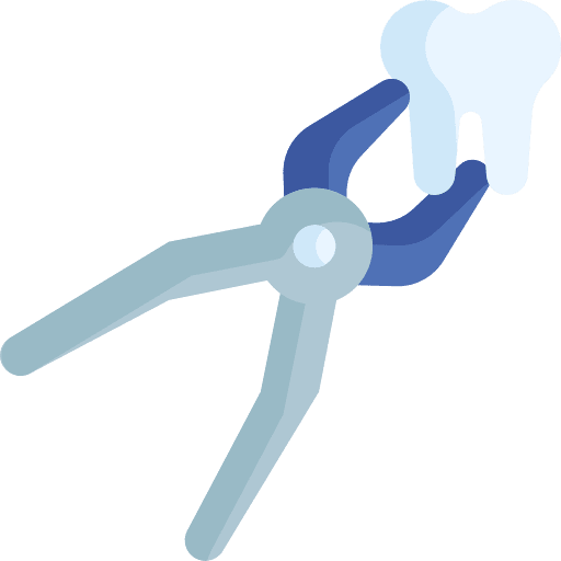 Extraction healthcare and medical dentist dental icon Extraction healthcare and medical dentist dental icon