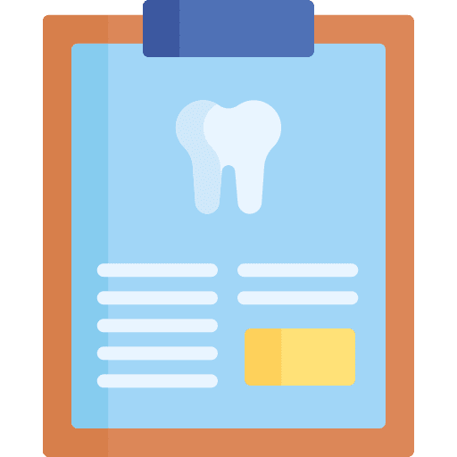 Medical report dental record health report dentist icon Medical report dental record health report dentist icon