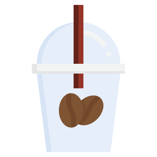 Ice coffee ice coffee food and restaurant frappe icon
