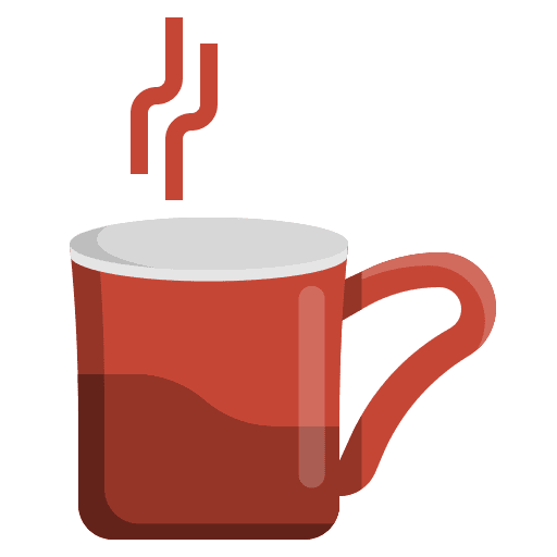Coffee cup bubble tea mug hot drink icon Coffee cup bubble tea mug hot drink icon