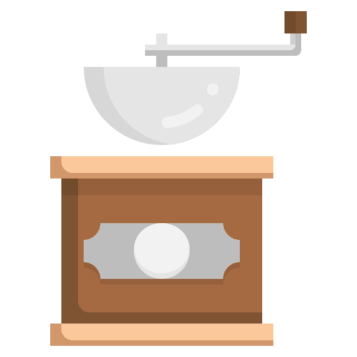 Coffee mill kitchenware kitchen coffee shop icon Coffee mill kitchenware kitchen coffee shop icon