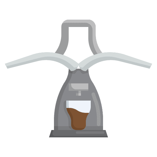 Coffee tools and utensils coffee plunger icon Coffee tools and utensils coffee plunger icon