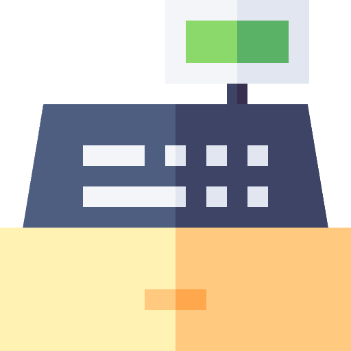 Cashier tool machine tools icon
