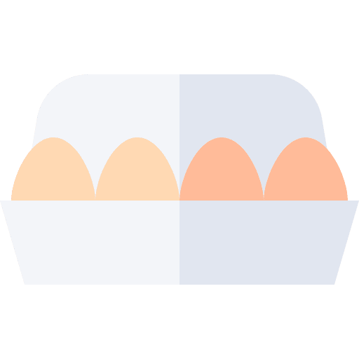 Egg carton egg carton ingredient box icon