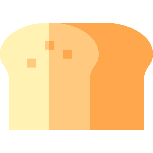 Flat bread flat bread bakery meal icon