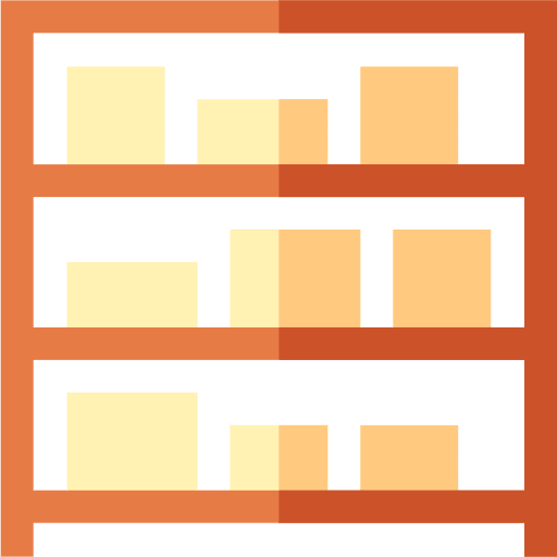 Stock storage stock store icon