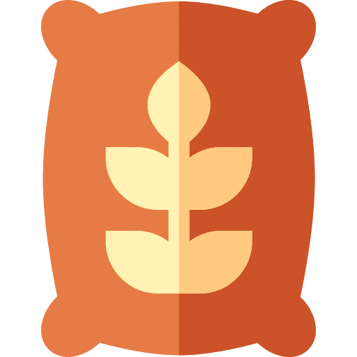 Wheat flour cook wheat flour grain icon