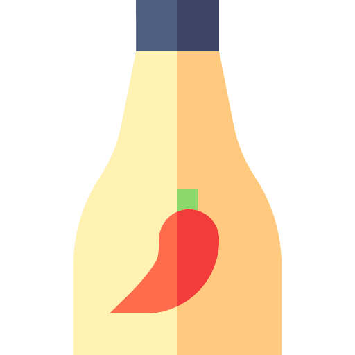 Chili sauce mexico food hot sauce icon