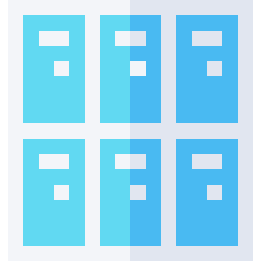 Lockers grow shop safety closet icon