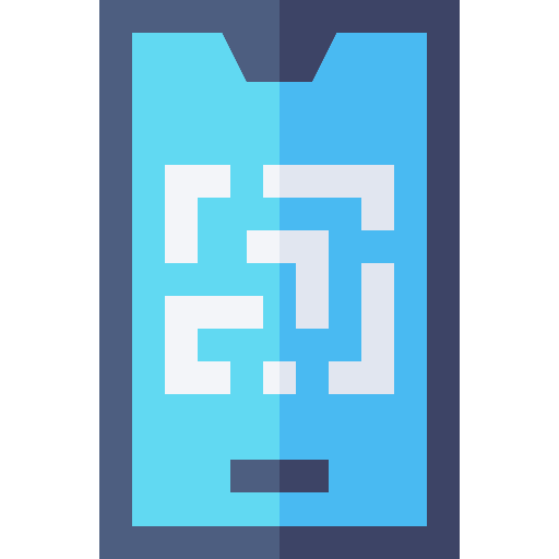 Scanning quick response multimedia scan icon