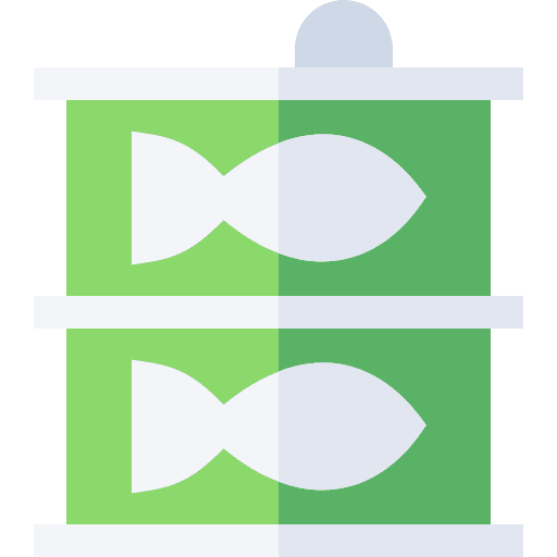 Tinned food vegetable food and restaurant canned food icon