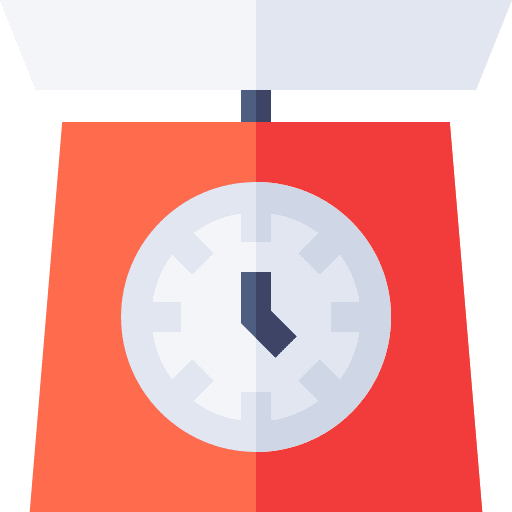Weighing scale weight scale kitchen weighing scale icon