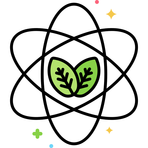 Environmental react nuclear environmental icon