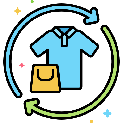 Reuse reusable bottle recycle bag reuse icon