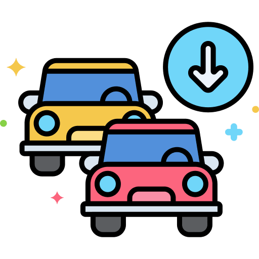 Driving drive vehicles driving icon