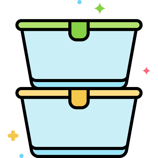 Reusable ecology and environment package recycled icon