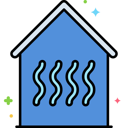 Insulating insulation home ecology and environment icon