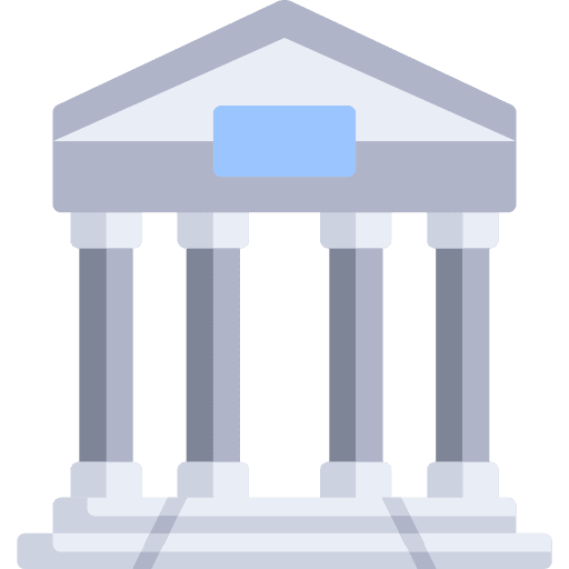 Greek temple classical cultures buildings icon