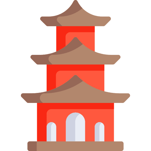 Pagoda pagoda monuments cultures icon
