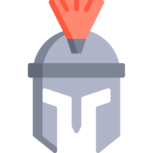 Roman helmet armour gladiator roman helmet icon