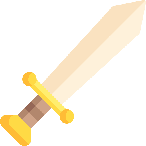 Sword knife murder fight icon
