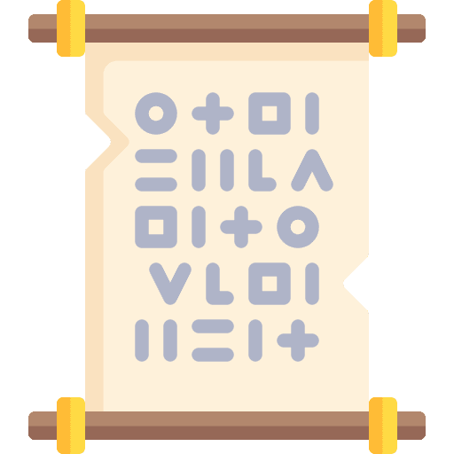 Papyrus cultures reading papyrus icon