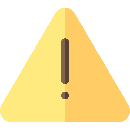 Danger warning sign triangle danger icon