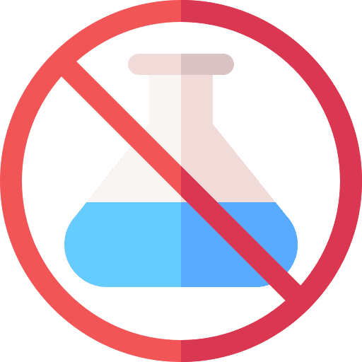 No preservatives no preservatives test tubes not allowed icon
