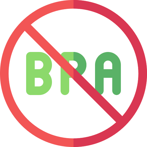 Bpa free forbidden prohibition plastic icon Bpa free forbidden prohibition plastic icon