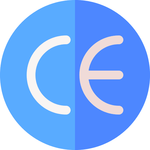 Ce seal packaging shapes and symbols compliance icon Ce seal packaging shapes and symbols compliance icon