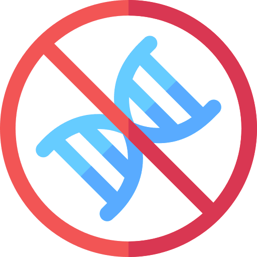 No gmo no gmo prohibition dna icon No gmo no gmo prohibition dna icon