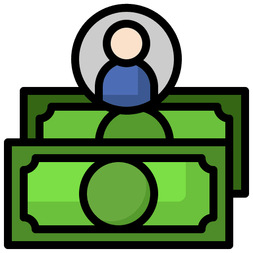Account fund money bussiness and finance icon Account fund money bussiness and finance icon